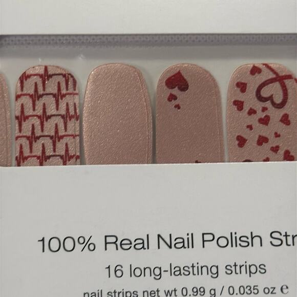 Color Street Other - NWT Color Street "Helping Hearts" Nail Strips
